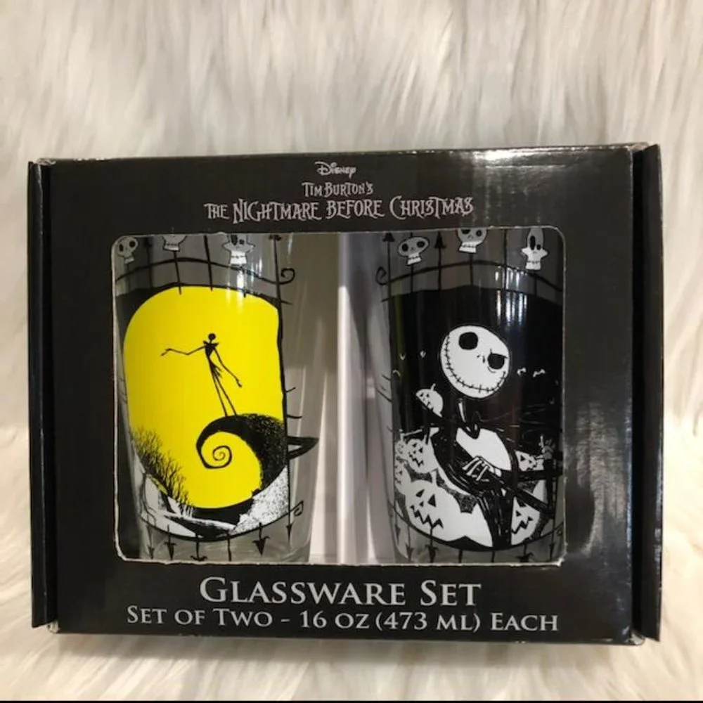 Nightmare Before Christmas Glassware Set